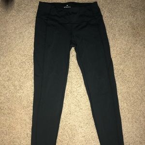 black athleta size small full length leggings